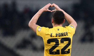 AEK-Ατρόμητος: Γκολάρα και... καρδούλες από Πόνσε! (video&photos)