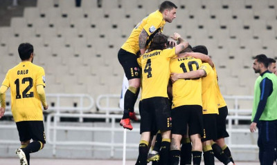 ΑΕΚ-Ατρόμητος: Γκολ ο Μάνταλος και ξέσπασμα! (video&photos)