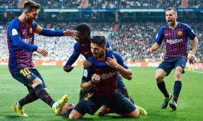 «Πάρτι» με Σουάρες στη Μαδρίτη, 3-0 τη Ρεάλ η Μπαρτσελόνα! (video)
