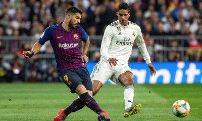 Ρεάλ-Μπαρτσελόνα: Σοκάρει το τραυματισμένο πόδι του Βαράν! (photo)