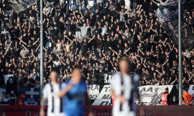 ΠΑΟΚ-Ατρόμητος: Ξέσπασμα για... τίτλο στην Τούμπα (photos)
