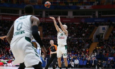 ΤΣΣΚΑ Μόσχας – Παναθηναϊκός ΟΠΑΠ: Η τριποντάρα του Καλάθη! (video+photos)