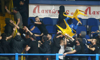 Το βίντεο με τα επεισόδια στο Περιστέρι-Άρης!