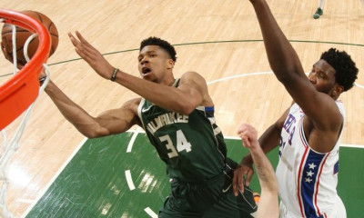 Career-high ο ΤΡΟΜΕΡΟΣ Αντετοκούνμπο αλλά νικητής ήταν ο Εμπίντ (videos)