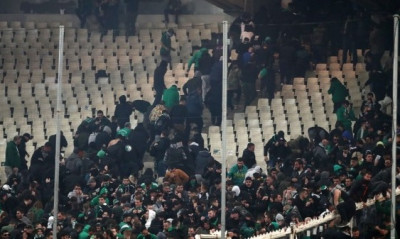 Παναθηναϊκός-Ολυμπιακός: Επεισόδια οπαδών σε σταθμό του ΗΣΑΠ