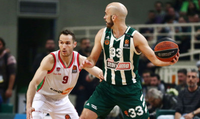 Παναθηναϊκός ΟΠΑΠ – Μπασκόνια: Το double-double του Καλάθη στο ΟΑΚΑ (video)