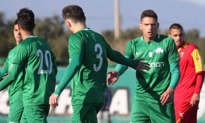 Παναθηναϊκός: Εύκολη νίκη κόντρα στην U21 του Μαυροβουνίου (photos)