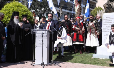 Μαρινάκης: «Πυξίδα μας η Ελλάδα των ηρώων του ’21 και της αρχαιότητας»