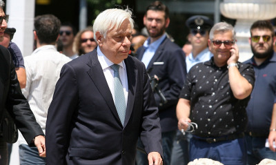 Ο Πρόεδρος της Δημοκρατίας στη Μητρόπολη (video)