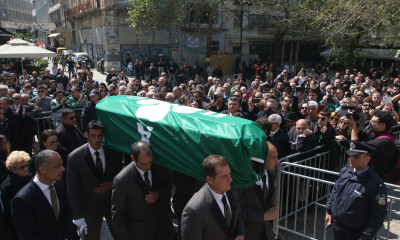 Στη Μητρόπολη ο Χρήστος Δώνης για τον Θανάση Γιαννακόπουλο (video)