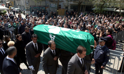 Στο τελευταίο «αντίο» του Θανάση Γιαννακόπουλου ο Τομάσεβιτς (videos)