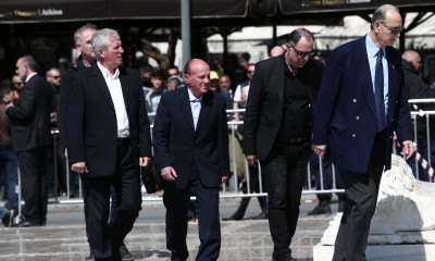 Δομάζος, Αντωνιάδης και Λιβαθινός στη Μητρόπολη (video)