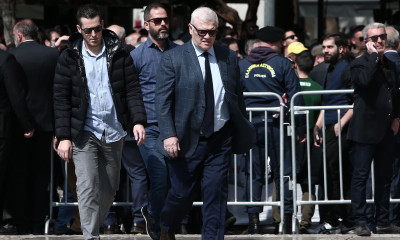 Ο Μελισσανίδης στο ύστατε χαίρε στον Θανάση Γιαννακόπουλο (video)