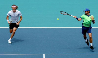 Miami Open: Ήττα στον τελικό για τους Τσιτσιπά και Κόολχοφ (video)