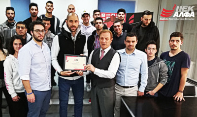 ΙΕΚ ΑΛΦΑ Αθήνας: Ο Βασιλόπουλος έδωσε έμπνευση στους σπουδαστές