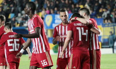 Παναιτωλικός-Ολυμπιακός: Η «ερυθρόλευκη» καταιγίδα στο Αγρίνιο (video)