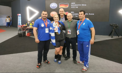 Άρση Βαρών: Πρωταθλήτρια Ευρώπης η Κωνσταντινίδη