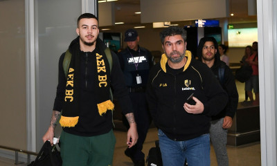 Στην Αθήνα για την ΑΕΚ ο Γιορκ (videos+photo)