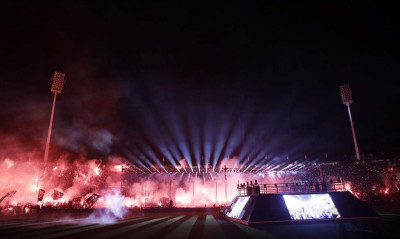 ΠΑΟΚ: Η φιέστα άρχισε με εντυπωσιακό pyroshow! (photos)