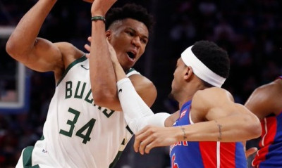 NBA: Γράφει ιστορία ο Αντετοκούνμπο (photos)