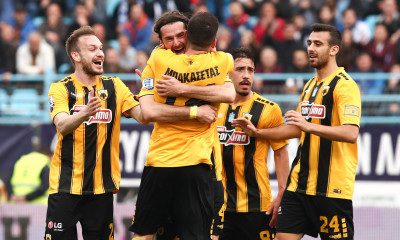 Λαμία-ΑΕΚ: Το… περιπετειώδες γκολ του Οικονόμου (photos+video)