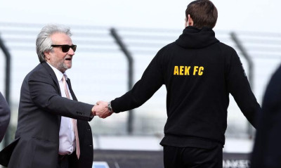 ΕΠΟΣ: Έτσι υποδέχθηκε την ΑΕΚ ο Κομπότης στην Λιβαδειά! (photos)