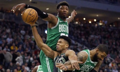 Σέλτικς: Ετοιμοπόλεμος ο Σμαρτ στη μάχη με τους Μπακς του Αντετοκούνμπο (video&photo)