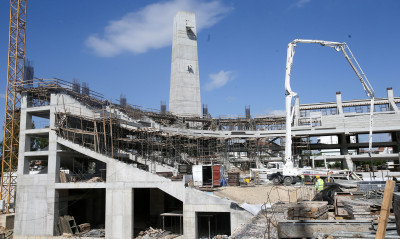 ΑΕΚ: Μαγευτικές εικόνες της «Αγιά Σοφιάς» από drone (video)