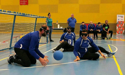 Δεύτερη η εθνική ομάδα γκόλμπολ των ανδρών στο διεθνές τουρνουά της Πράγας