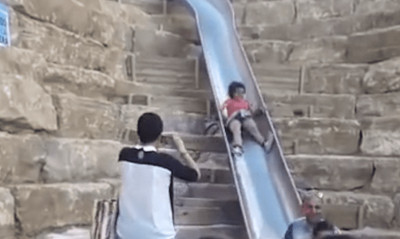 Η τσουλήθρα του τρόμου: Δείτε γιατί της έβαλαν λουκέτο οι Αρχές (videos)