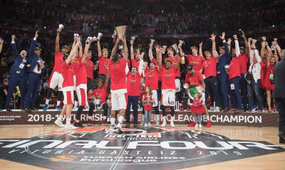 Euroleague Final Four: Το σήκωσαν… μαζί Ιτούδης και Χάινς! (videos)