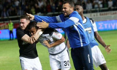 ΟΦΗ-Πλατανιάς: Τρελοί πανηγυρισμοί στο «Γεντί Κουλέ» (photos)