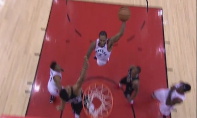 Ο Λέοναρντ «πέταξε» μπροστά από τον Γιάννη (video)