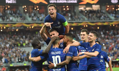 Europa League: Τα απίστευτα ρεκόρ της Τσέλσι του Σάρι και του Αζάρ! (photos)