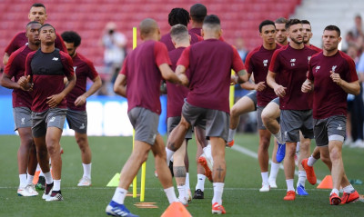 Champions League: Η τελευταία προπόνηση της Λίβερπουλ σε εικόνες (video+photos)
