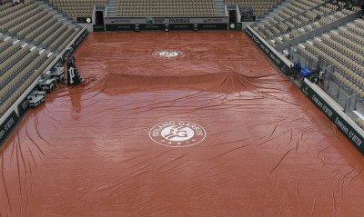 Ρολάν Γκαρός: Αναβλήθηκε λόγω βροχής το σημερινό πρόγραμμα