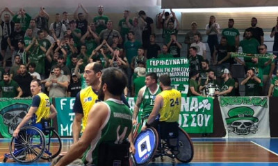 Συγκλονιστική αποθέωση στην Κομοτηνή για τον Παναθηναϊκό ΑμεΑ! (video)