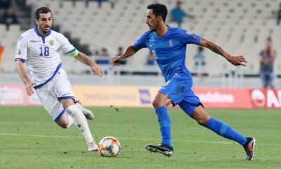 Ελλάδα – Αρμενία: Η απόγνωση του Μανωλά και το γκολ του Ζέκα (videos)