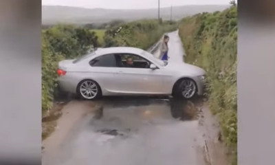 Επικό! Αυτή είναι η πιο στενή αναστροφή στον κόσμο (video)