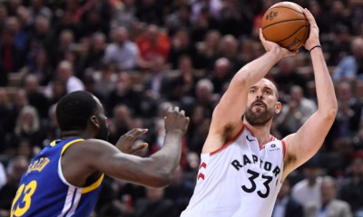 Μένει στους πρωταθλητές Ράπτορς ο Μαρκ Γκασόλ