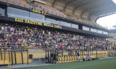 «Τρέλα» στην «πρώτη» του Άρη: Πήρε «φωτιά» το Βικελίδης! (photos&videos)