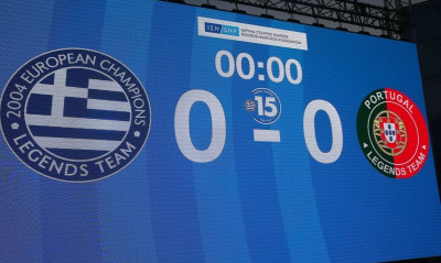 Legends 2004-Portugal 2004: Τρομερή ατμόσφαιρα και… γκολ Κατσουράνη! (video+photos)