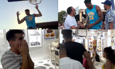 Αντετοκούνμπο: Το φιλανθρωπικό event στη Μύκονο, οι βόλτες με το κορίτσι του και ο τρελαμένος φαν!