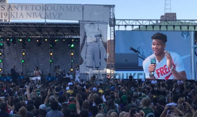 Αποθέωση για Greek Freak στο Μιλγουόκι! Όλη η πόλη γιόρτασε τη Giannis Antetokounmpo Day