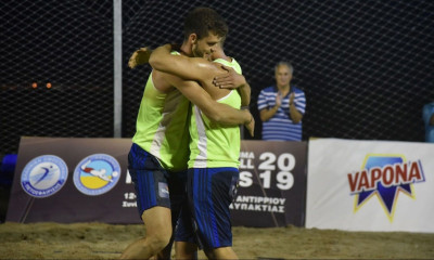 Antirrion Masters: Repeat στην παραλία Αντιρρίου για Γιώργο Μιχελάκη/Βασίλη Μούχλια