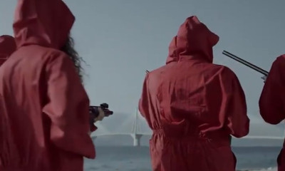 Η «απόβαση» του Casa de Papel στην Πάτρα (photos+video)