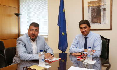 Τα είπαν για τηλεοπτικά και εξυγίανση Αυγενάκης και Λεουτσάκος