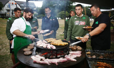 Το γλέντησαν με «μπάρμπεκιου» στον Παναθηναϊκό (photos+video)