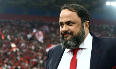 Ολυμπιακός-Βικτόρια Πλζεν: Στο γήπεδο ο εορτάζοντας Βαγγέλης Μαρινάκης (photos)