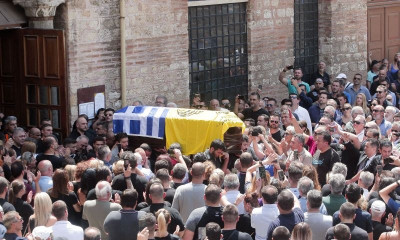 Το τελευταίο αντίο στον Γιώργο Ποζίδη (video+photos)